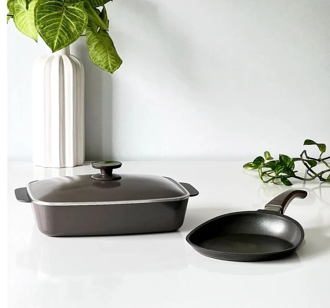 Combo Fuente Rectangular + Sartén Express — Unico