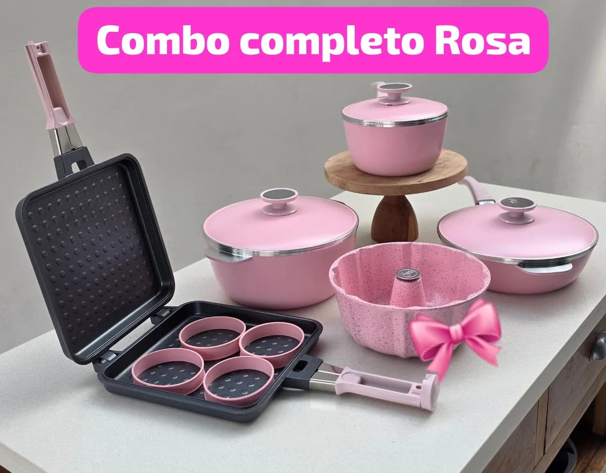 SET COMPLETO — Rosa