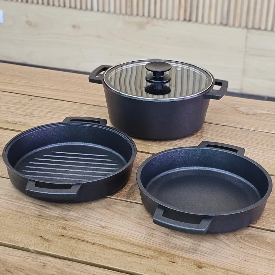 Set Nuit 24cm + Tapa Vidrio — Nuit
